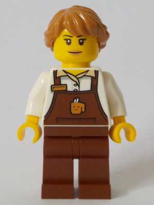 Barista cty1049 - Lego City minifigure for sale at best price