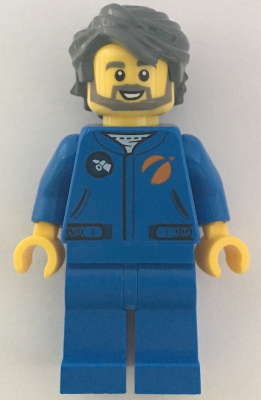 Astronaute cty1068 - Figurine Lego City à vendre pqs cher