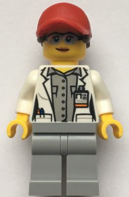 Scientist cty1069 - Lego City minifigure for sale at best price