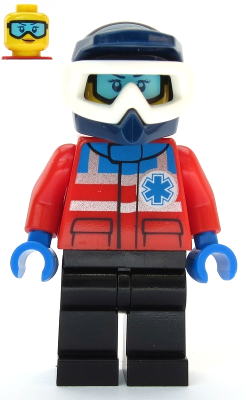 Patrouilleur à ski cty1079 - Figurine Lego City à vendre pqs cher