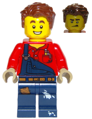 Harl Hubbs cty1095 - Lego City minifigure for sale at best price