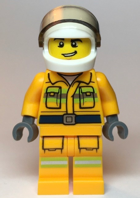 Firefighter cty1114 - Lego City minifigure for sale at best price