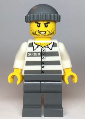 Prisonnier cty1122 - Figurine Lego City à vendre pqs cher