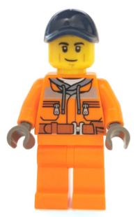 Street sweeper cty1140 - Lego City minifigure for sale at best price