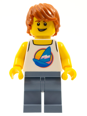 Surfeur cty1149 - Figurine Lego City à vendre pqs cher