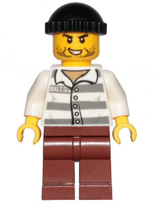 Prisonnier cty1156 - Figurine Lego City à vendre pqs cher