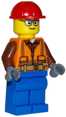 Ouvrier cty1162 - Figurine Lego City à vendre pqs cher