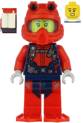 Plongeur cty1165 - Figurine Lego City à vendre pqs cher