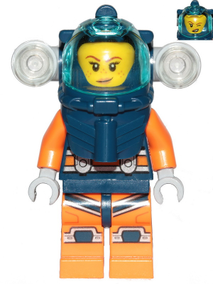 Plongeur cty1169 - Figurine Lego City à vendre pqs cher