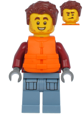 Harl Hubbs cty1174 - Lego City minifigure for sale at best price