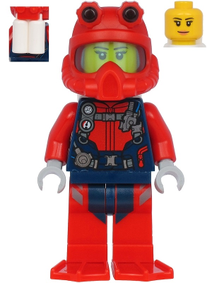 Plongeur cty1179 - Figurine Lego City à vendre pqs cher