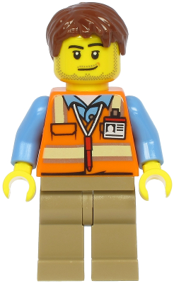 Air traffic controller cty1187 - Lego City minifigure for sale at best price