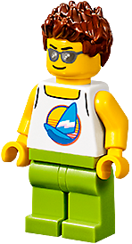 Passenger cty1196 - Lego City minifigure for sale at best price