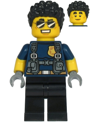 Duke DeTain cty1210 - Lego City minifigure for sale at best price
