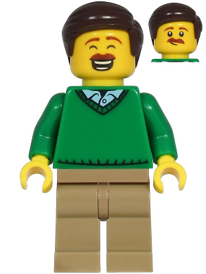Father cty1217 - Lego City minifigure for sale at best price