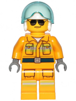 Firefighter cty1237 - Lego City minifigure for sale at best price