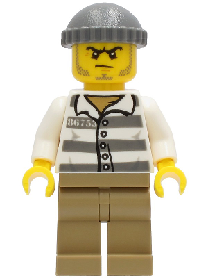 Prisonnier cty1242 - Figurine Lego City à vendre pqs cher