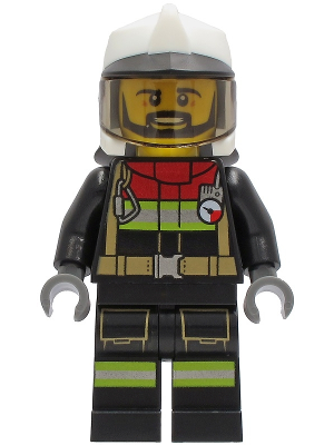 Firefighter cty1251 - Lego City minifigure for sale at best price