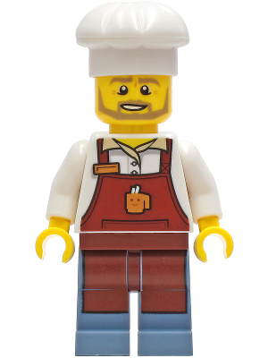 Chef cty1268 - Lego City minifigure for sale at best price