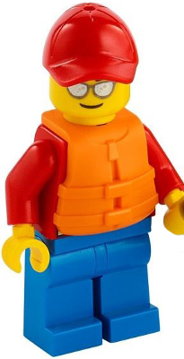 Sauveteur cty1273 - Figurine Lego City à vendre pqs cher