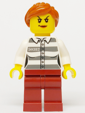 Prisonnier cty1275 - Figurine Lego City à vendre pqs cher