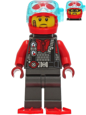 Frankie Lupelli cty1276 - Figurine Lego City à vendre pqs cher