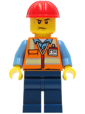 Worker cty1281 - Lego City minifigure for sale at best price