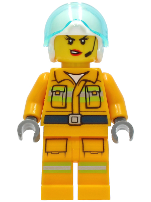 Firefighter cty1282 - Lego City minifigure for sale at best price