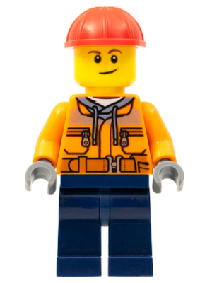 Ouvrier cty1286 - Figurine Lego City à vendre pqs cher