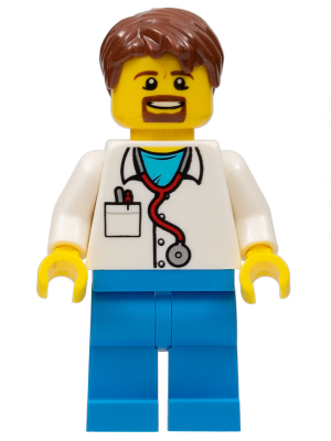 Médecin cty1289 - Figurine Lego City à vendre pqs cher