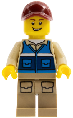 Ouvrier cty1292 - Figurine Lego City à vendre pqs cher