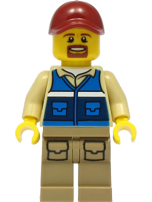 Ouvrier cty1298 - Figurine Lego City à vendre pqs cher