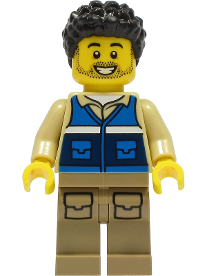 Ouvrier cty1306 - Figurine Lego City à vendre pqs cher