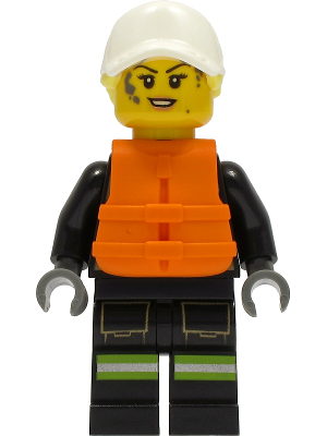 Firefighter cty1309 - Lego City minifigure for sale at best price