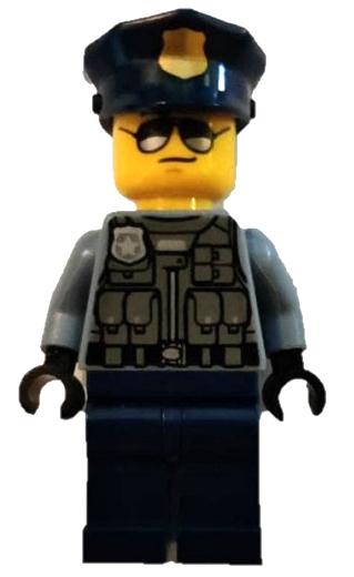 Policier cty1312 - Figurine Lego City à vendre pqs cher