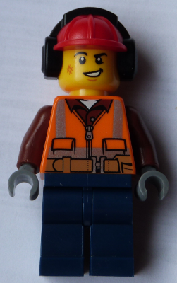 Ouvrier cty1317 - Figurine Lego City à vendre pqs cher
