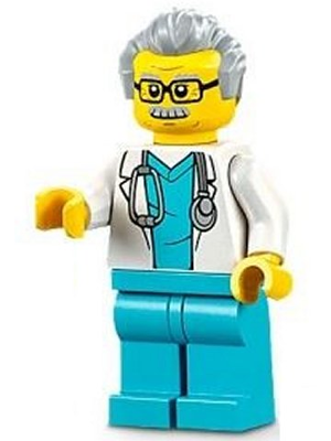 Médecin cty1341 - Figurine Lego City à vendre pqs cher