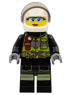 Firefighter cty1355 - Lego City minifigure for sale at best price