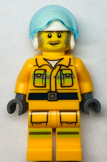 Firefighter cty1369 - Lego City minifigure for sale at best price