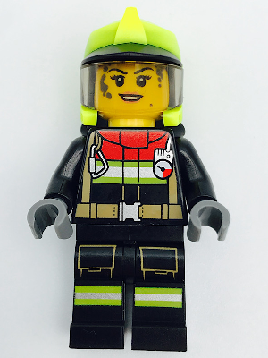 Firefighter cty1399 - Lego City minifigure for sale at best price