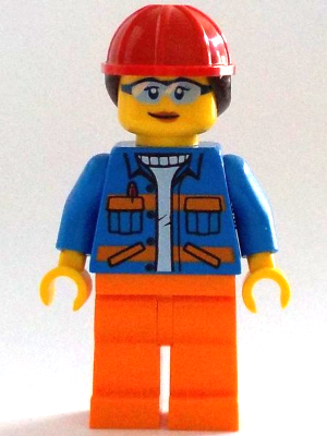 Ouvrier cty1402 - Figurine Lego City à vendre pqs cher