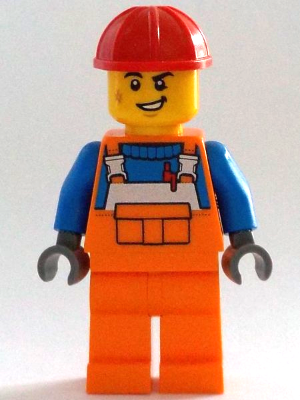 Ouvrier cty1403 - Figurine Lego City à vendre pqs cher