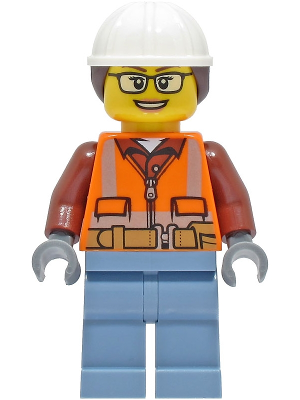 Ouvrier cty1405 - Figurine Lego City à vendre pqs cher