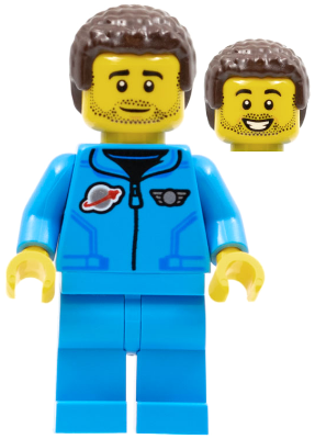 Astronaute cty1412 - Figurine Lego City à vendre pqs cher