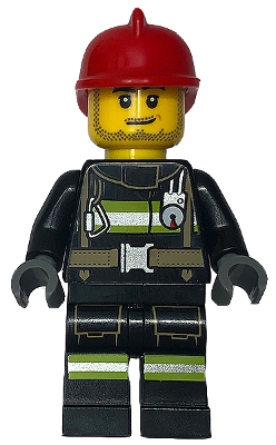 Firefighter cty1416 - Lego City minifigure for sale at best price