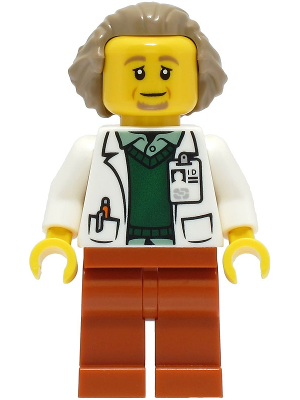 Dr. Barnaby Wylde cty1428 - Figurine Lego City à vendre pqs cher