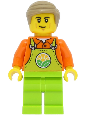 Ouvrier cty1466 - Figurine Lego City à vendre pqs cher