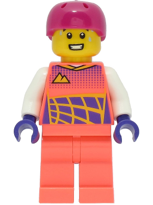 Cycliste cty1470 - Figurine Lego City à vendre pqs cher