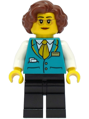 Conductrice cty1472 - Figurine Lego City à vendre pqs cher
