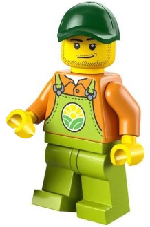Fermier cty1478 - Figurine Lego City à vendre pqs cher